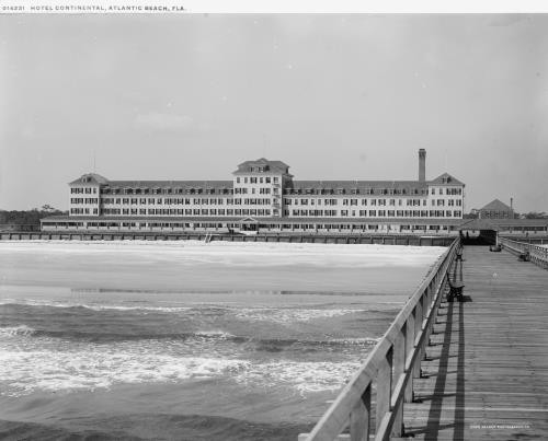 Hotel Continental,resorts,Atlantic Beach,Florida,FL,Detroit Publishing Co,c1902