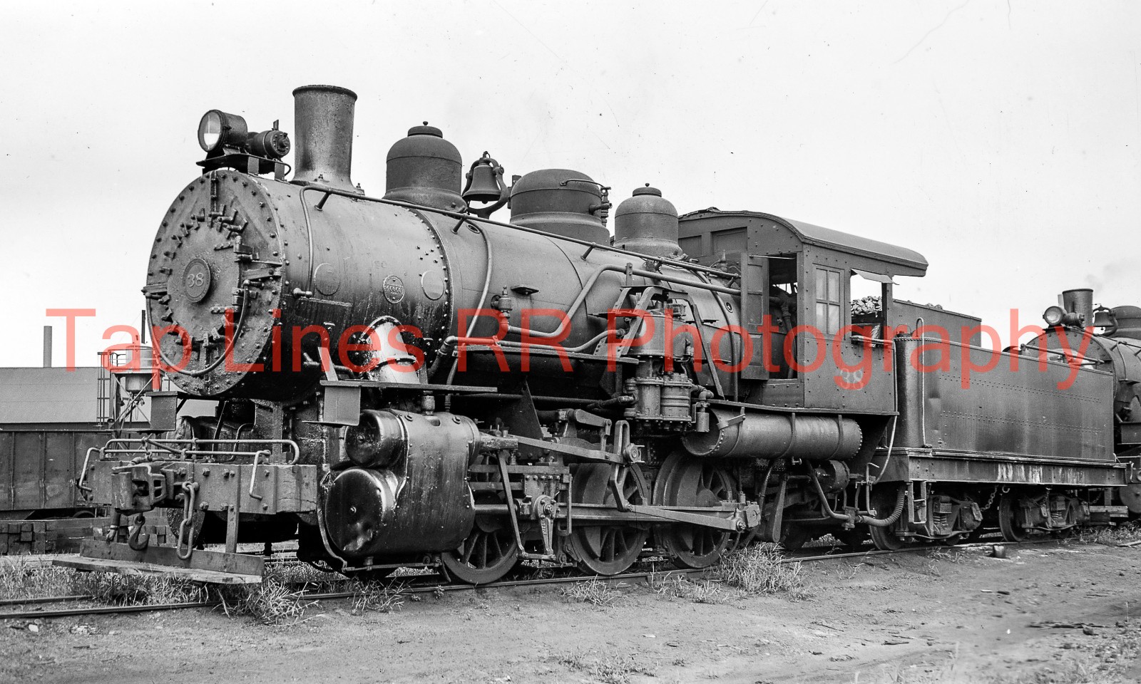 River Terminal 38 Cleveland OH 8-5-1949  0-6-0 NEW 5X8 PHOTO