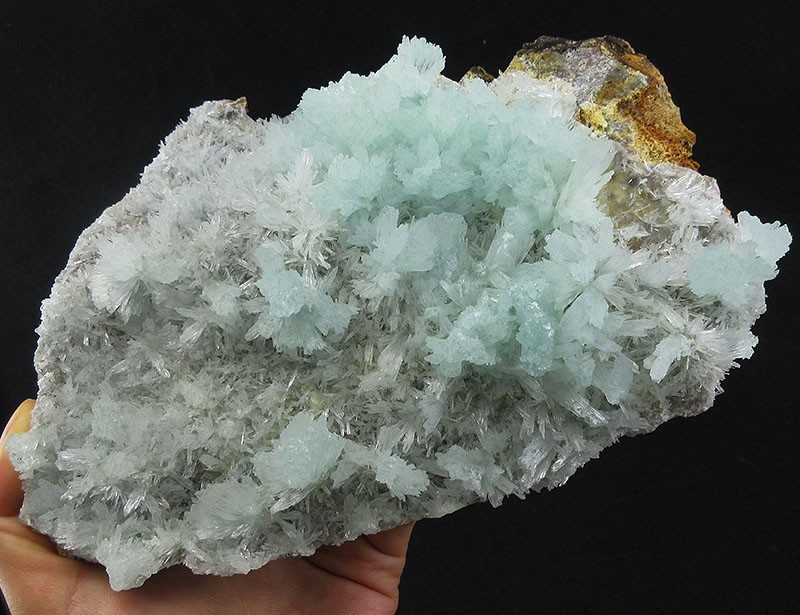 19cm blue ARAGONITE crystal minerals specimens #China