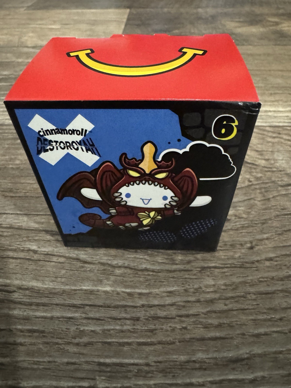 Sanrio Cinnamoroll x Destroyah McDonalds Box #6 Collectible