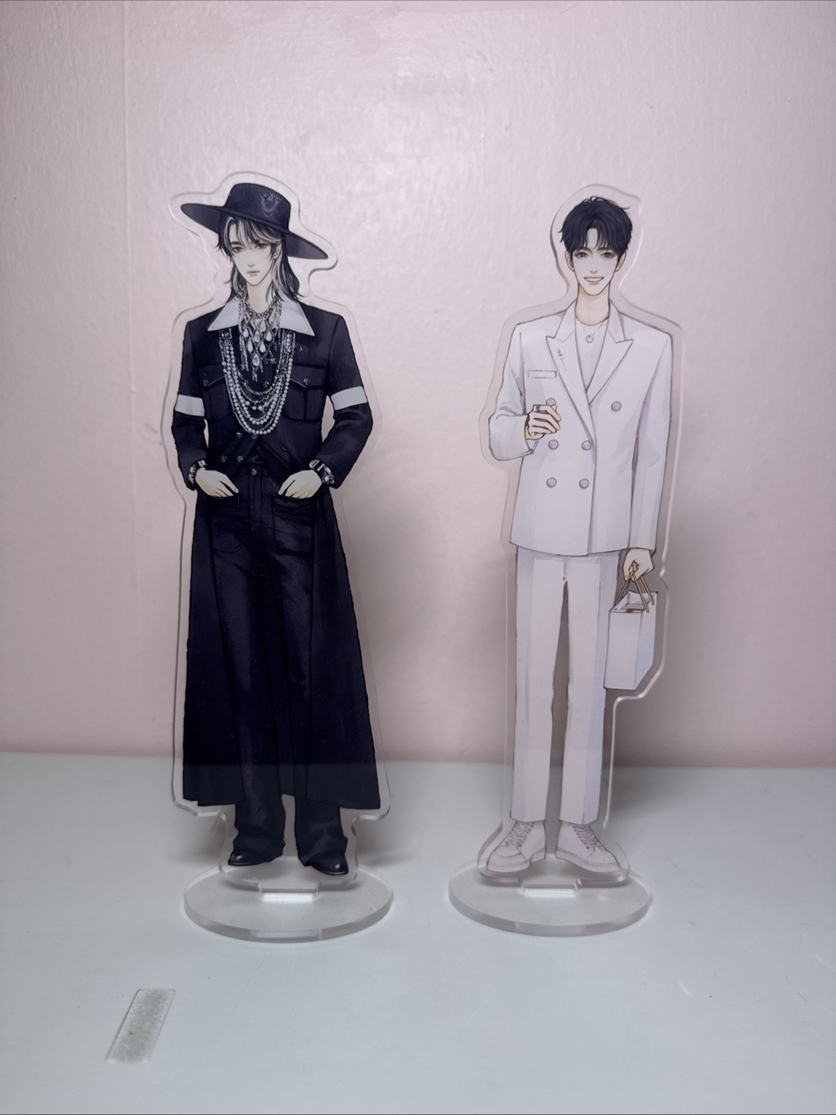 BJYX Bojunyixiao Wang Yibo Xiao Zhan Tall Acrylic Figurines Anime Figure Statue