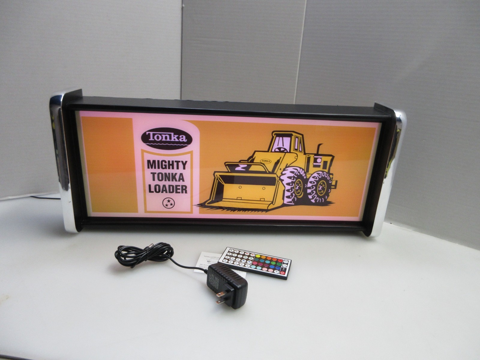Mighty Tonka Loader LED Display lighted sign lightbox Wall Hanging Light Mighty Tonka Loader LED Display lighted sign lightbox Wall Hanging Light