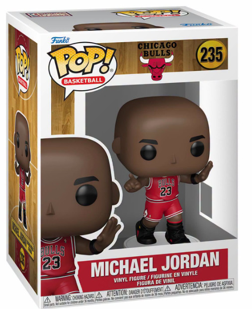 NBA Chicago Bulls Michael Jordan 6th Ring Funko Pop Vinyl Figure #235 NBA Chicago Bulls Michael Jordan 6th Ring Funko Pop Vinyl Figure #235