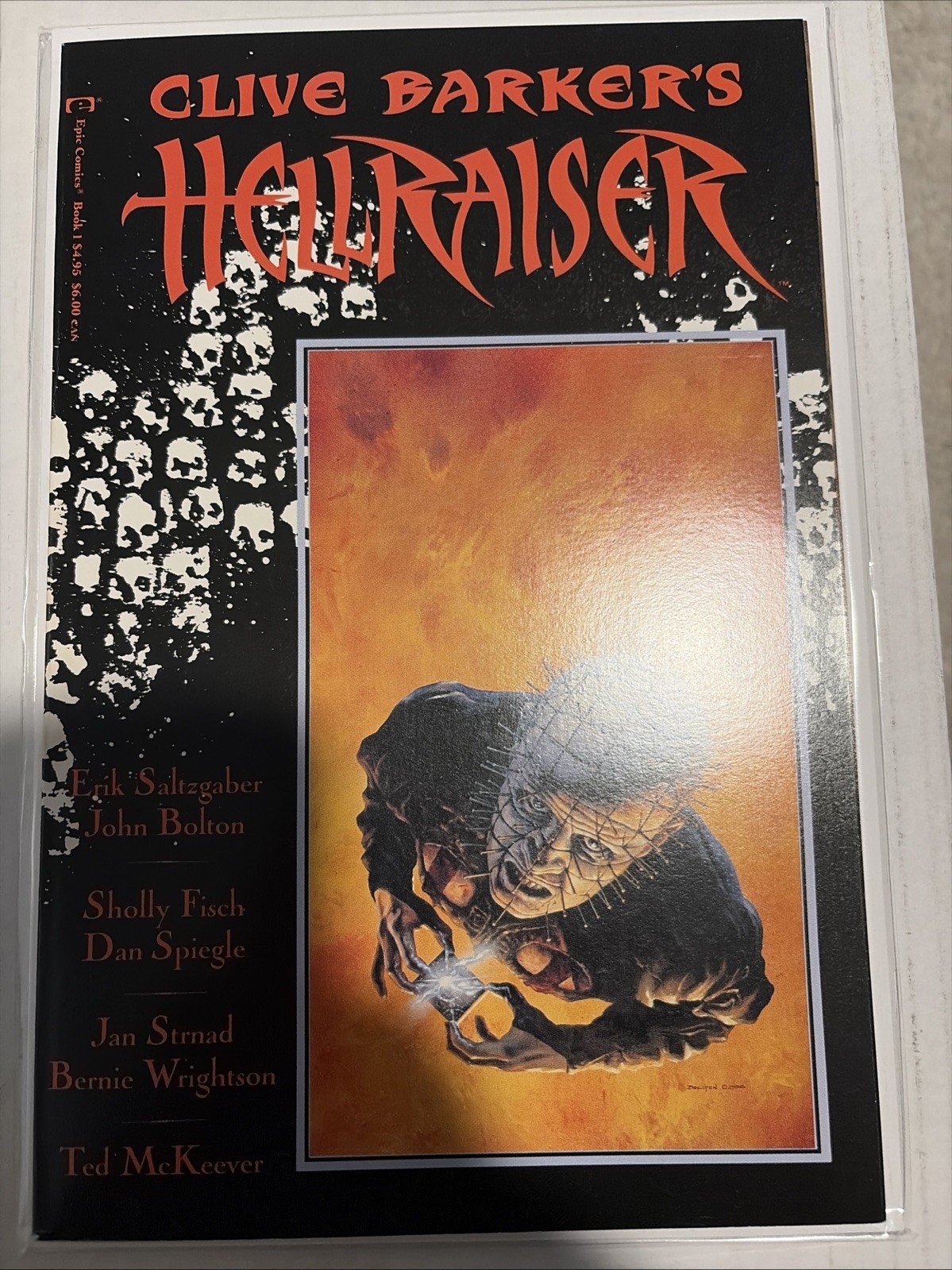 Clive Barker's Hellraiser #1 (Epic Comics Marvel Comics 1989)