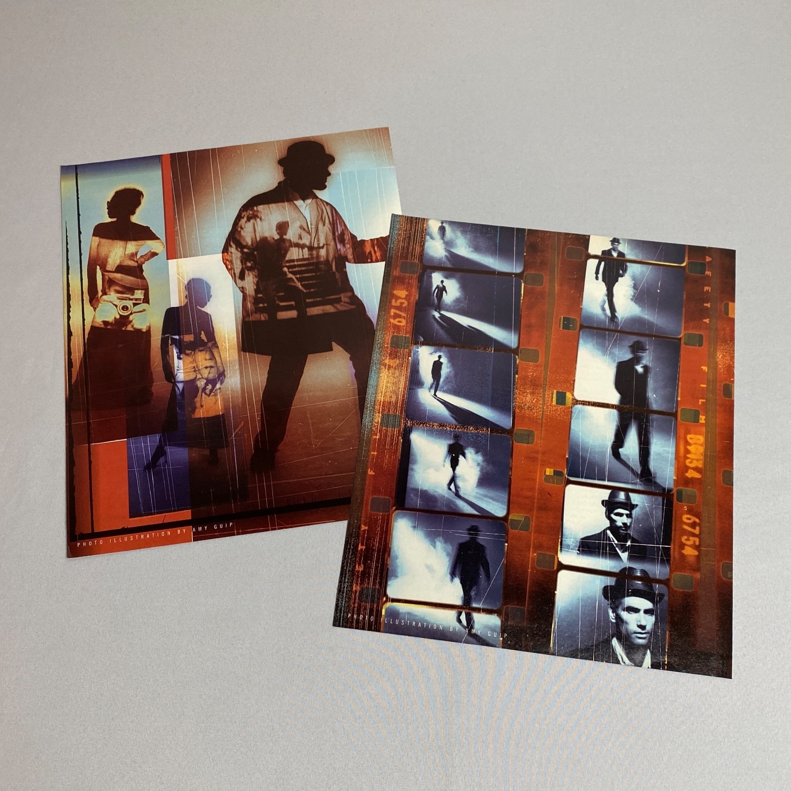 Filmmaking Cinema Film Strip Photo Illustrations - 1997 Vintage Magazine Art