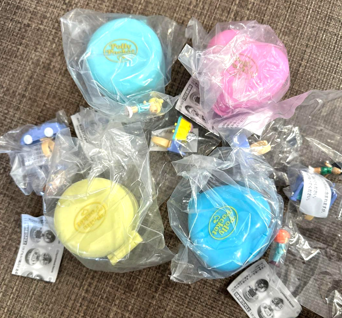Bandai Polly Pocket Miniature Collection Complete Set Capsule Toys Gashapon