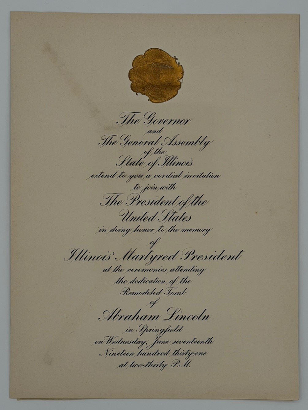 Herbert Hoover at Abraham Lincoln\'s Tomb Dedication 1931 - two STEEL Engravings Herbert Hoover at Abraham Lincoln\'s Tomb Dedication 1931 - two STEEL Engravings