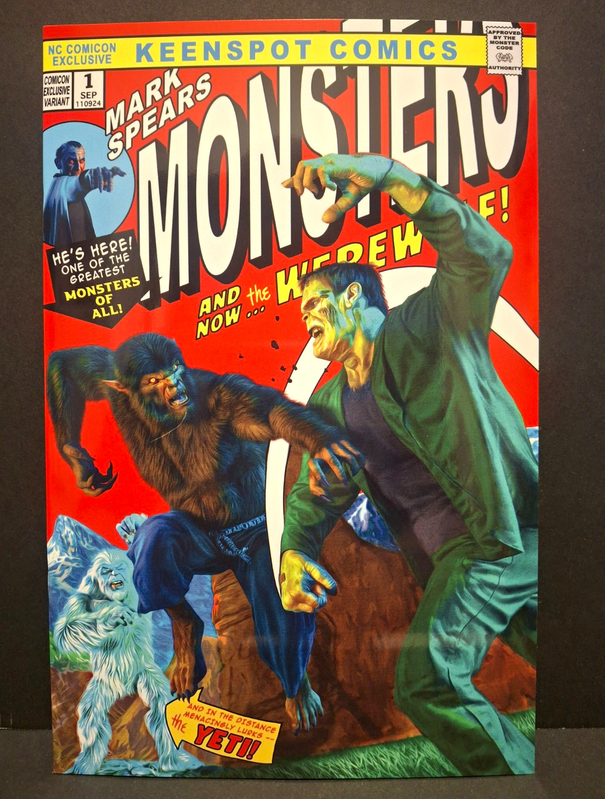 Mark Spears Monsters #1 Ultimate Comics Exclusive Variant Cover Hulk 181 Ltd 300