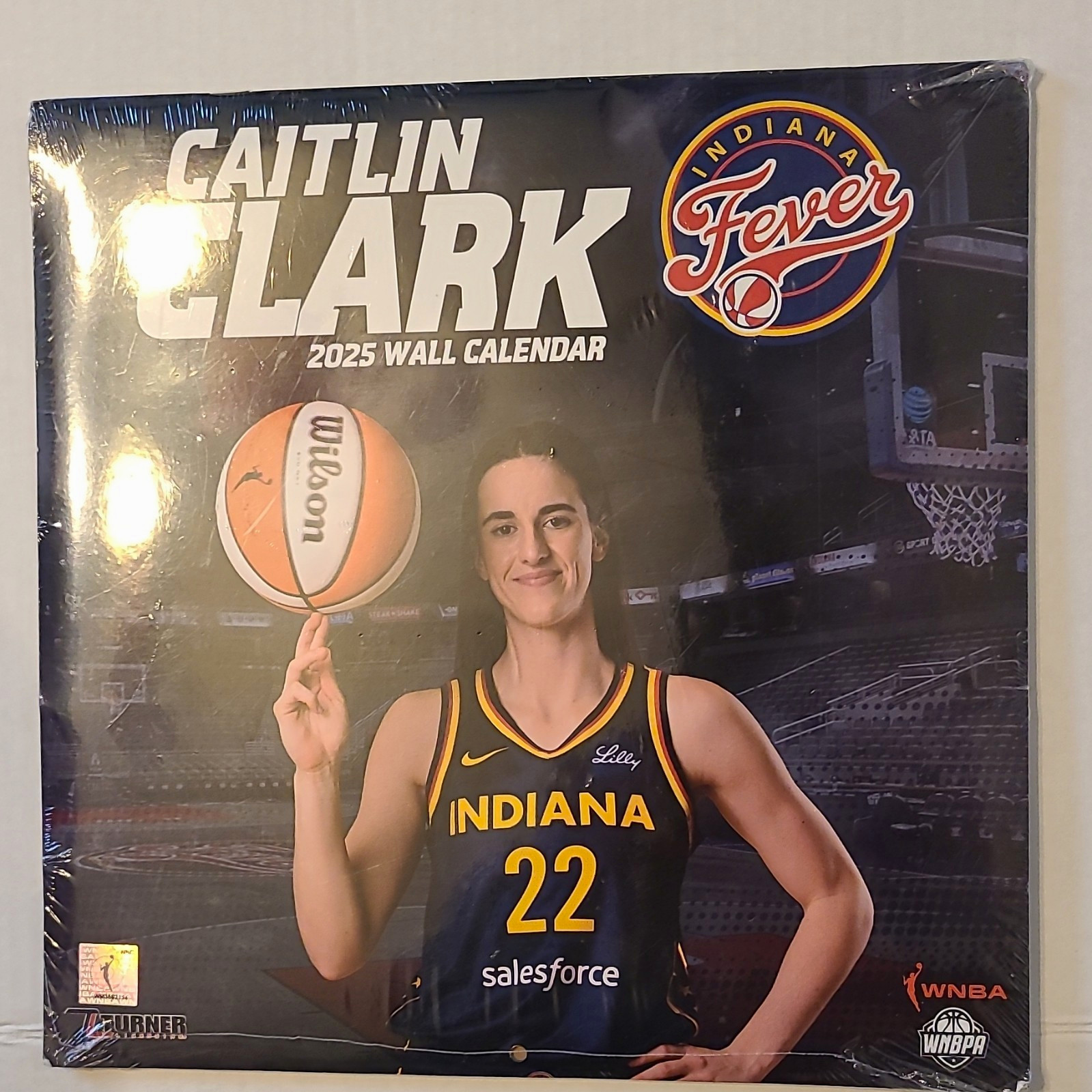 Turner Licensing Caitlin Clark Indiana Fever 2025 Wall Calendar WNBA WM3562114 Turner Licensing Caitlin Clark Indiana Fever 2025 Wall Calendar WNBA WM3562114