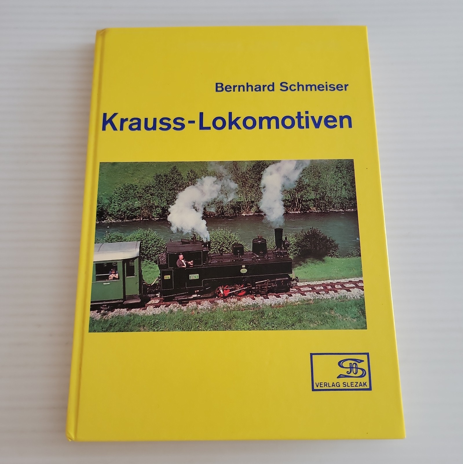 1977 Krauss-Lokomotiven Bernhard Schmeiser German Railway Locomotive Book