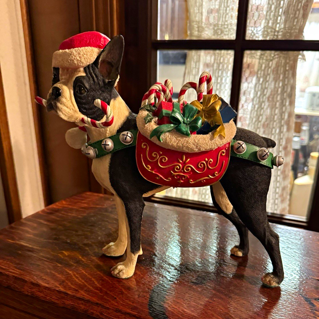 The Danbury Mint Boston Terrier