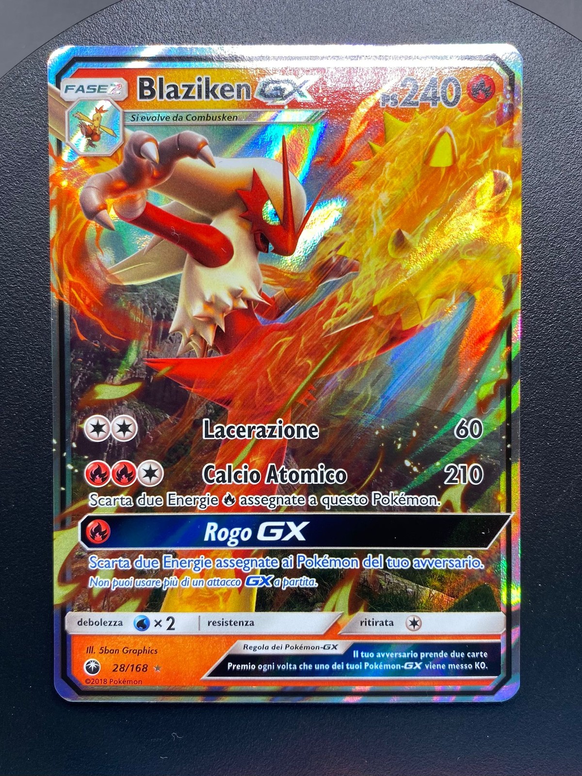 Blaziken GX - ces · Celestial Storm 28/168 - Italian - Near Mint Blaziken GX - ces · Celestial Storm 28/168 - Italian - Near Mint