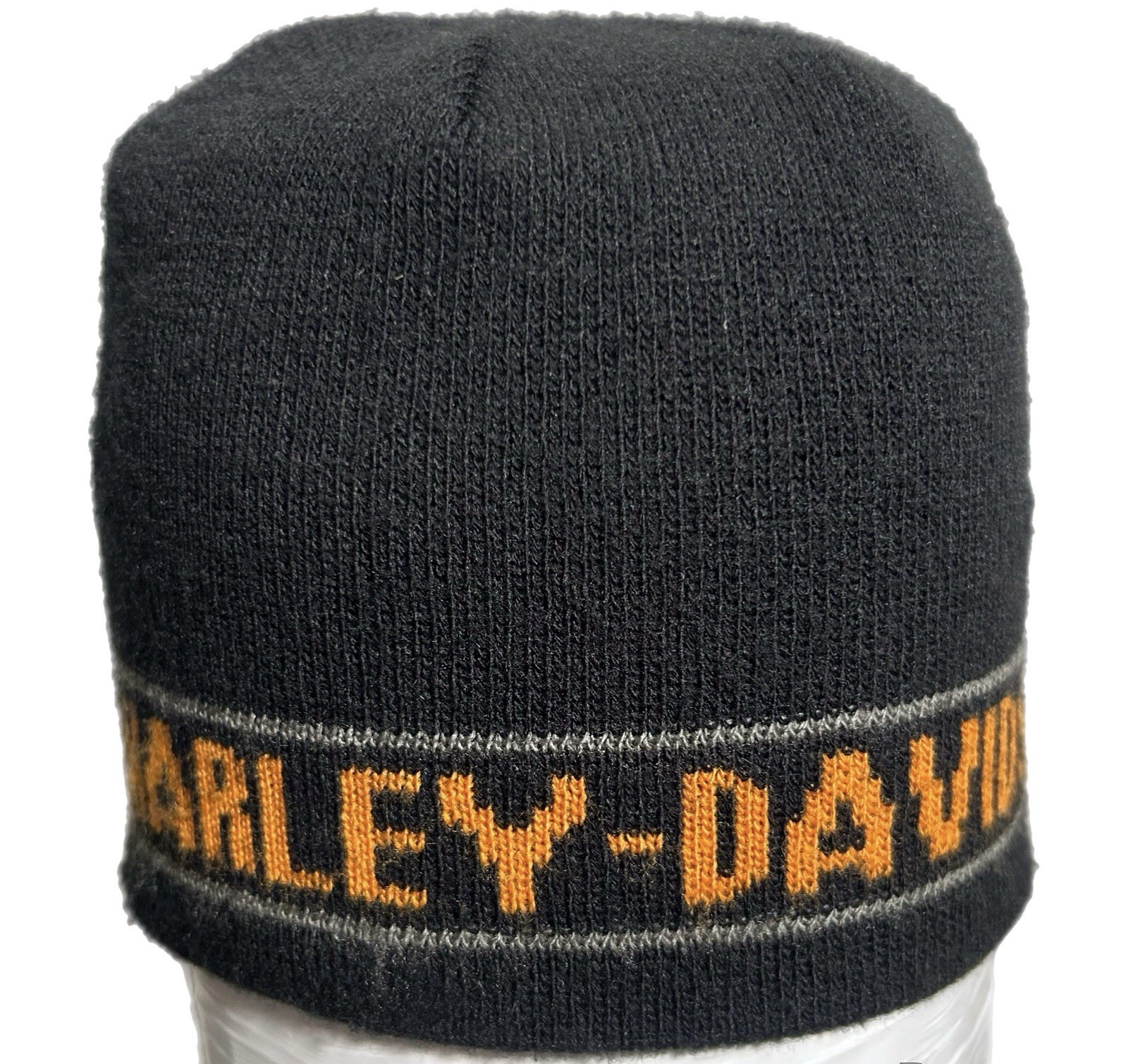 Vintage 80’s/90’s Harley Davidson Made In USA Stitched Beanie Rare Biker