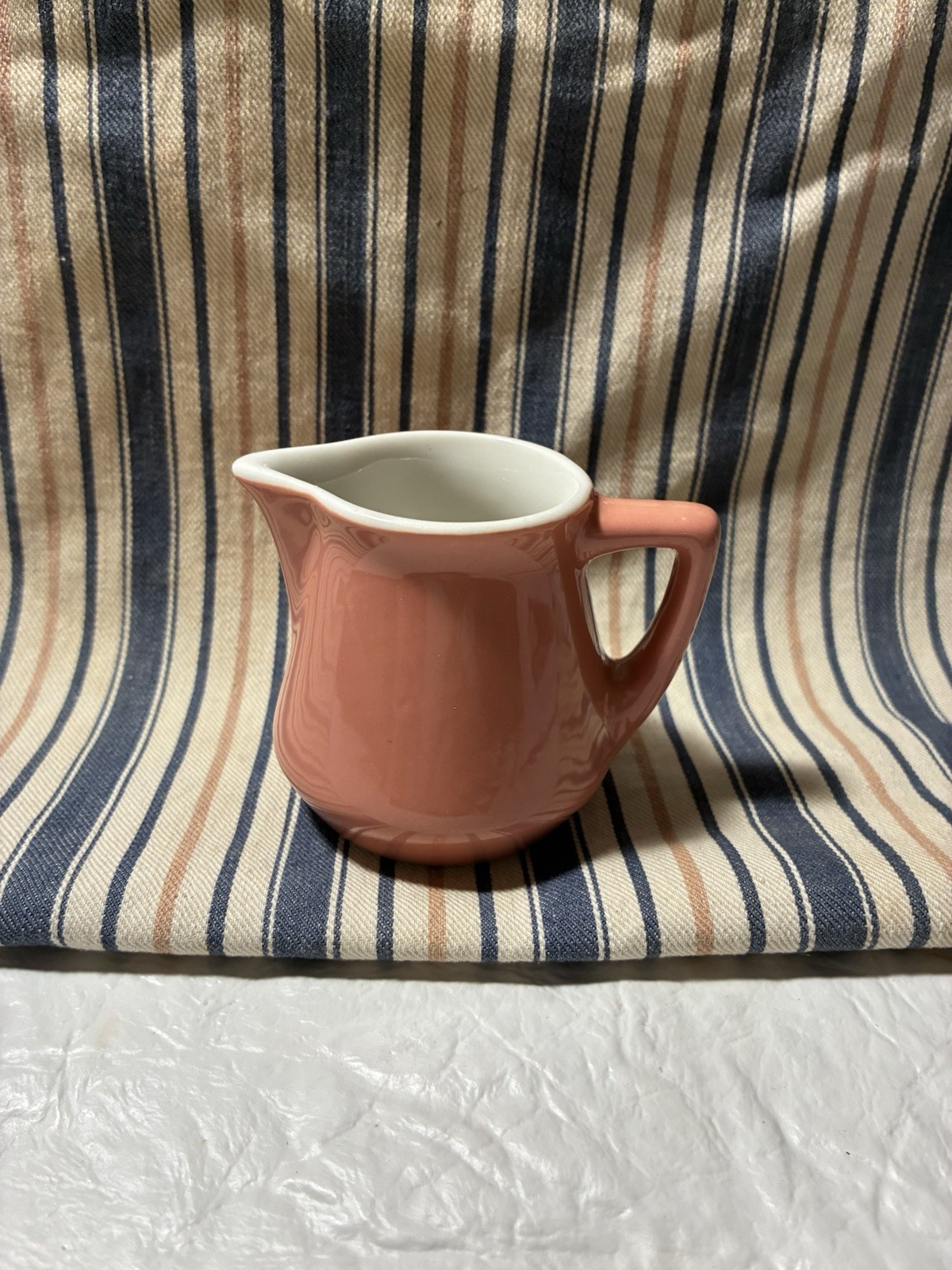 Syracuse China Restaurant Ware Creamer Pink Single Serve Syracuse China Restaurant Ware Creamer Pink Single Serve