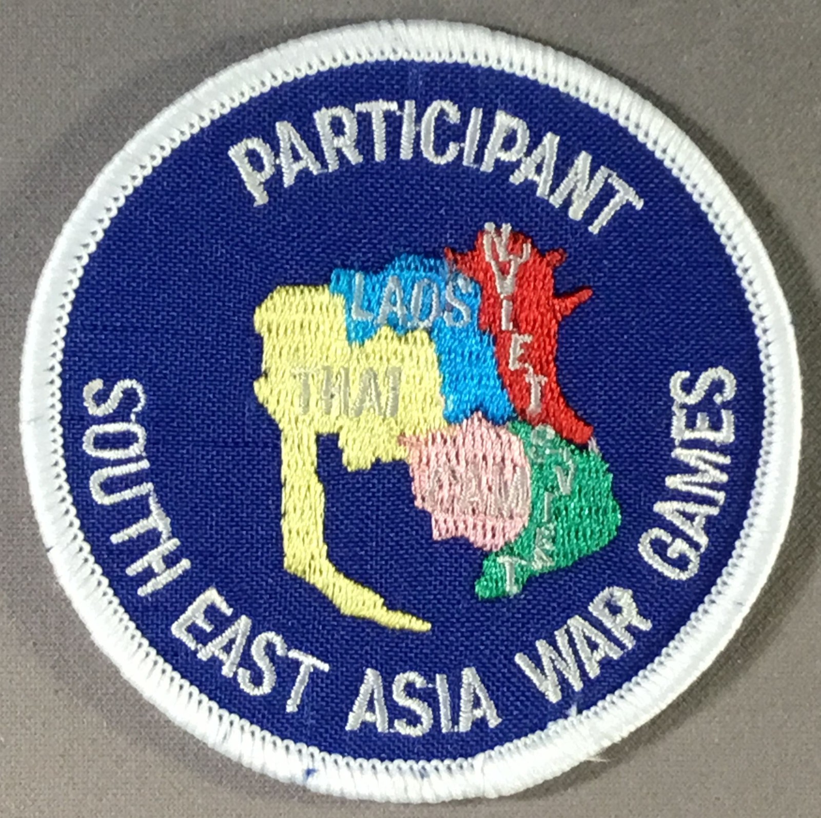 Participant South East Asia War Games Vietnam, Laos, Cambodia Thailand patch