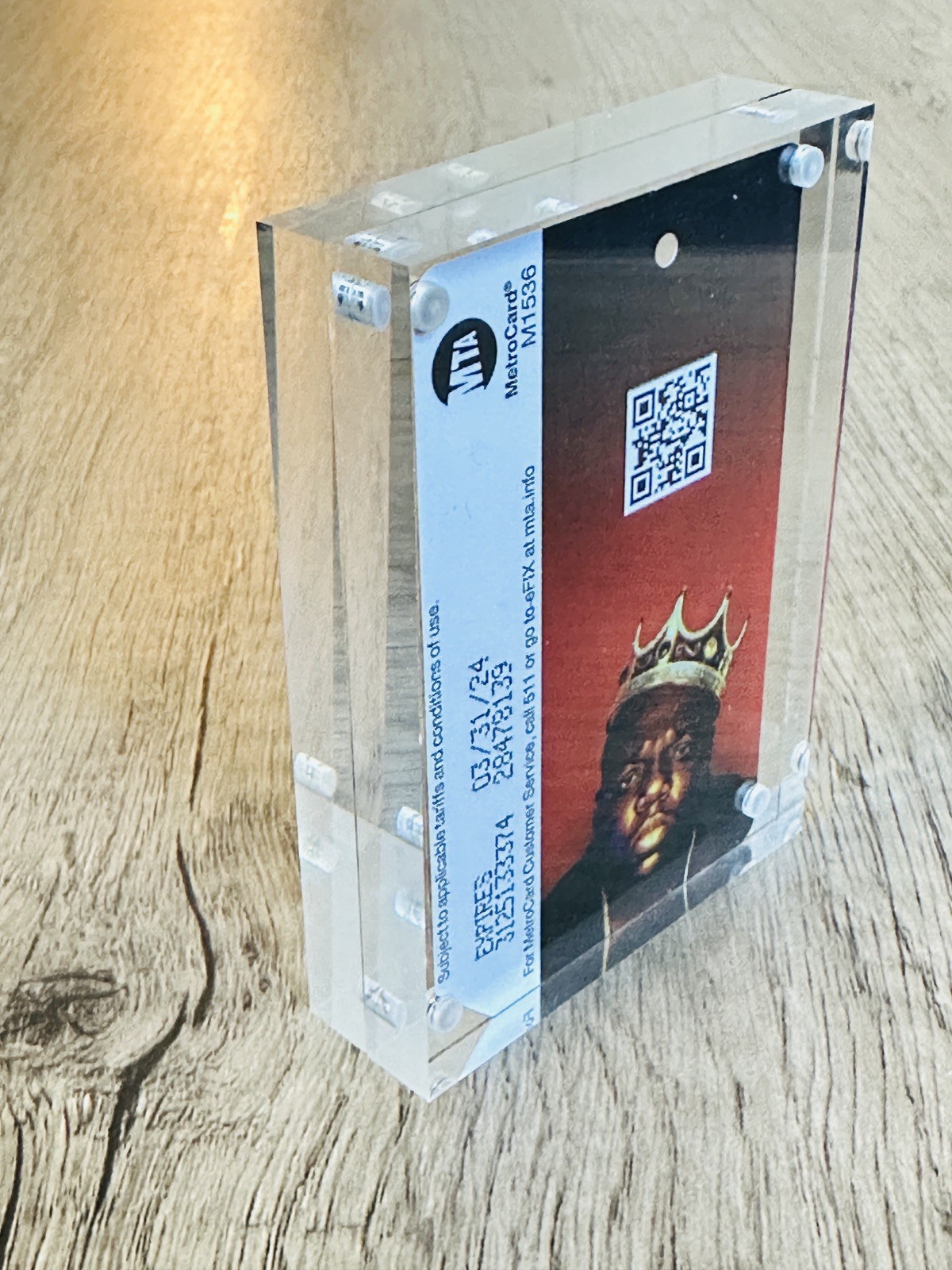 Biggie Smalls Metrocard 50th Notorious BIG B.I.G. Hip Hop RARE MINT Never Used Biggie Smalls Metrocard 50th Notorious BIG B.I.G. Hip Hop RARE MINT Never Used