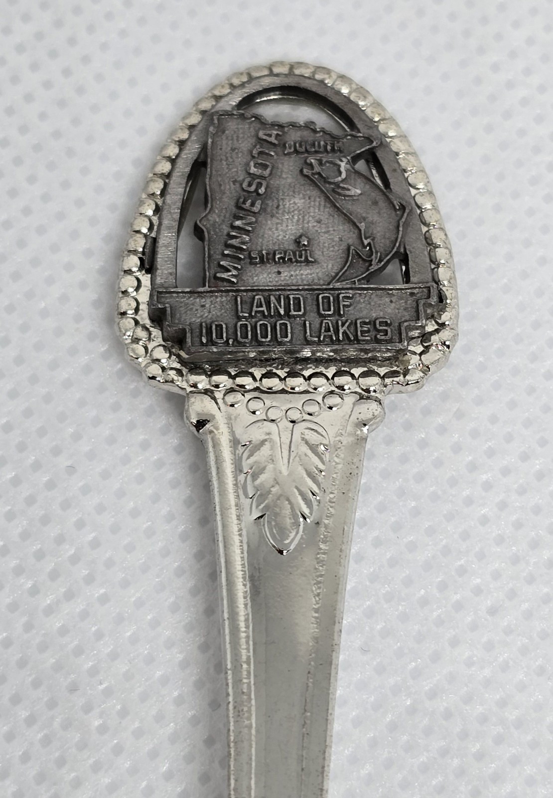 Vintage Minnesota Souvenir Spoon Land of 10,000 Lakes Collectible
