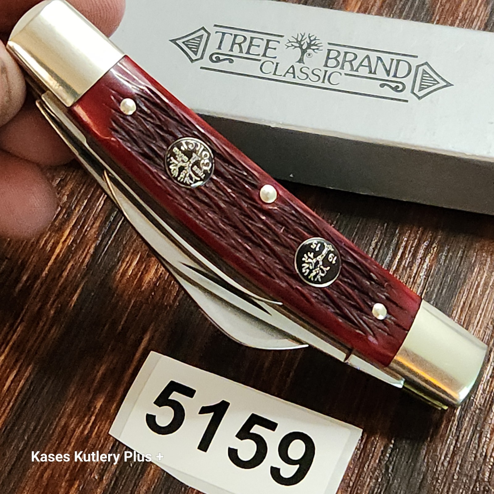 H Boker Tree Brand Full Congress Knife Made In Solingen Germany 4.13\