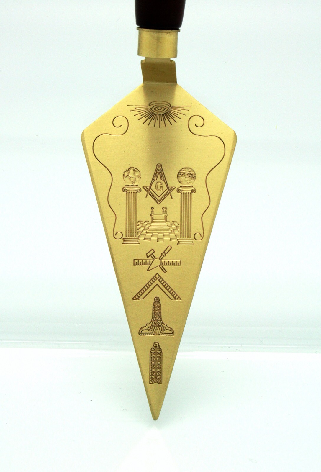 Blue Lodge Master Mason Freemason Masonic GOLD Trowel Blue Lodge Master Mason Freemason Masonic GOLD Trowel