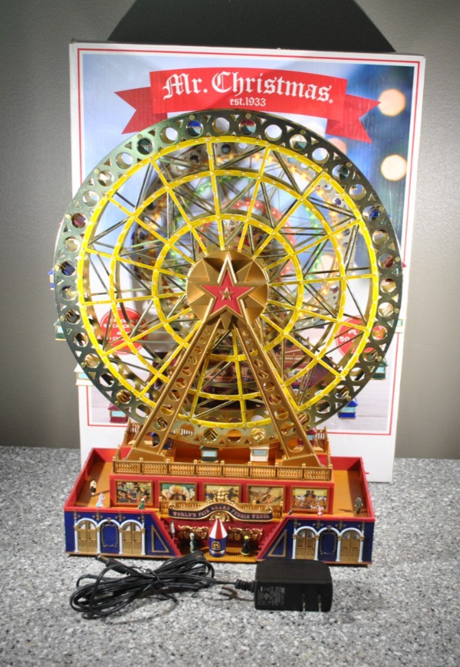 Mr. Christmas World\'s Fair Grand Ferris Wheel 15.5\