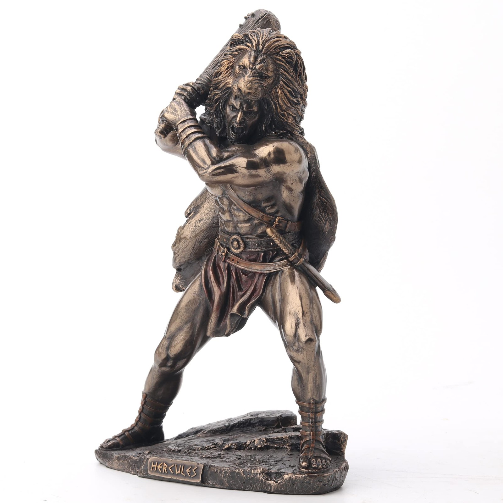 Veronese Design 10 Inch The Triumph of Hercules Polystone Statue Bronze Finish Veronese Design 10 Inch The Triumph of Hercules Polystone Statue Bronze Finish