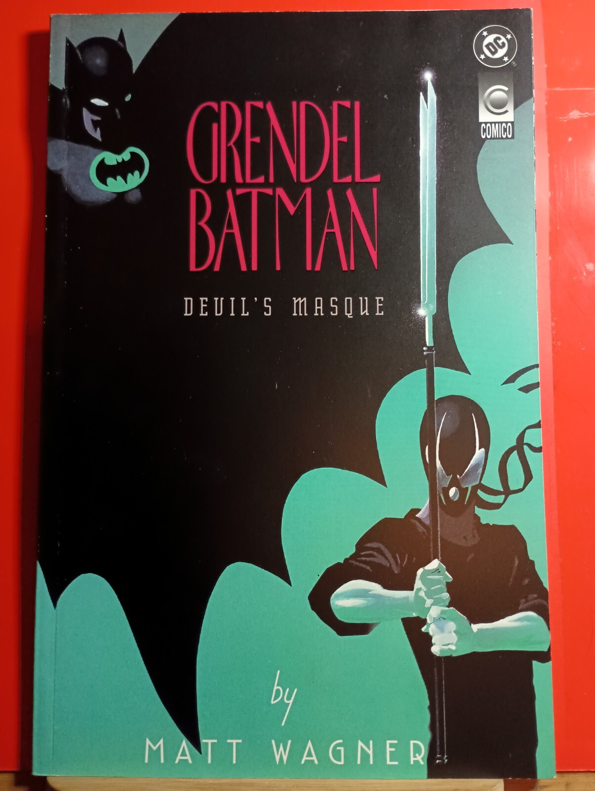 1993 DC Comico Comics Grendel Batman Issue 2 Matt Wagner Cover Artist FREE SHPNG 1993 DC Comico Comics Grendel Batman Issue 2 Matt Wagner Cover Artist FREE SHPNG