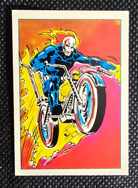 1984 LEAF MARVEL COMICS SECRET WARS STICKER #178 GHOST RIDER 1984 LEAF MARVEL COMICS SECRET WARS STICKER #178 GHOST RIDER