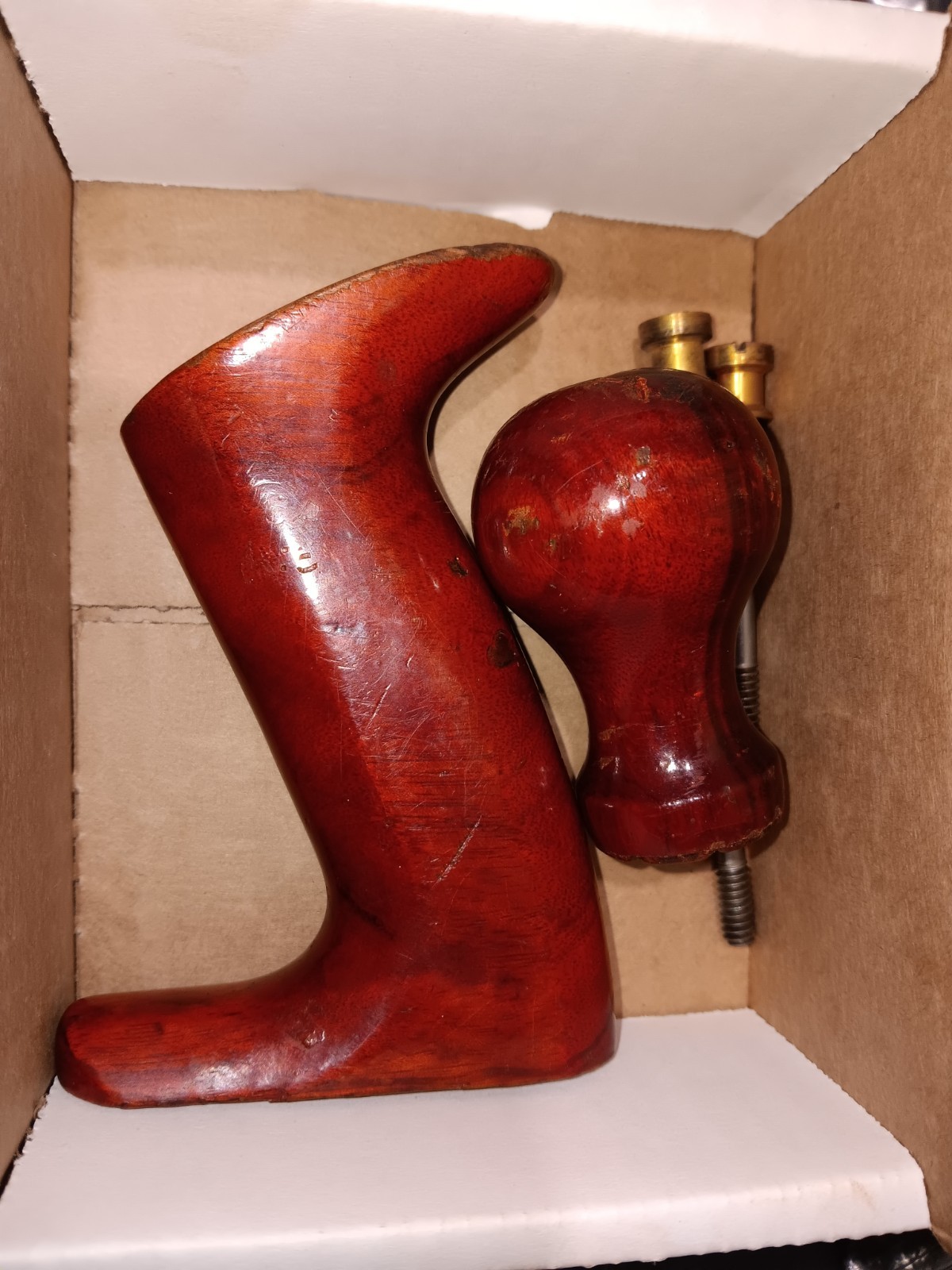 Vintage Millers Falls Knob Tote Handles No 8 9 Or 11  Plane Size Used Parts
