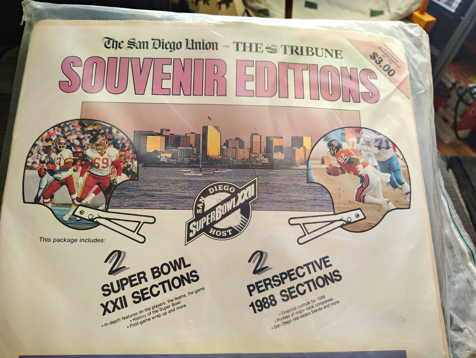 Super Bowl XXII (22) Jan 31, 1988 (SD). Redskins 42/Broncos 10 Super Bowl XXII (22) Jan 31, 1988 (SD). Redskins 42/Broncos 10