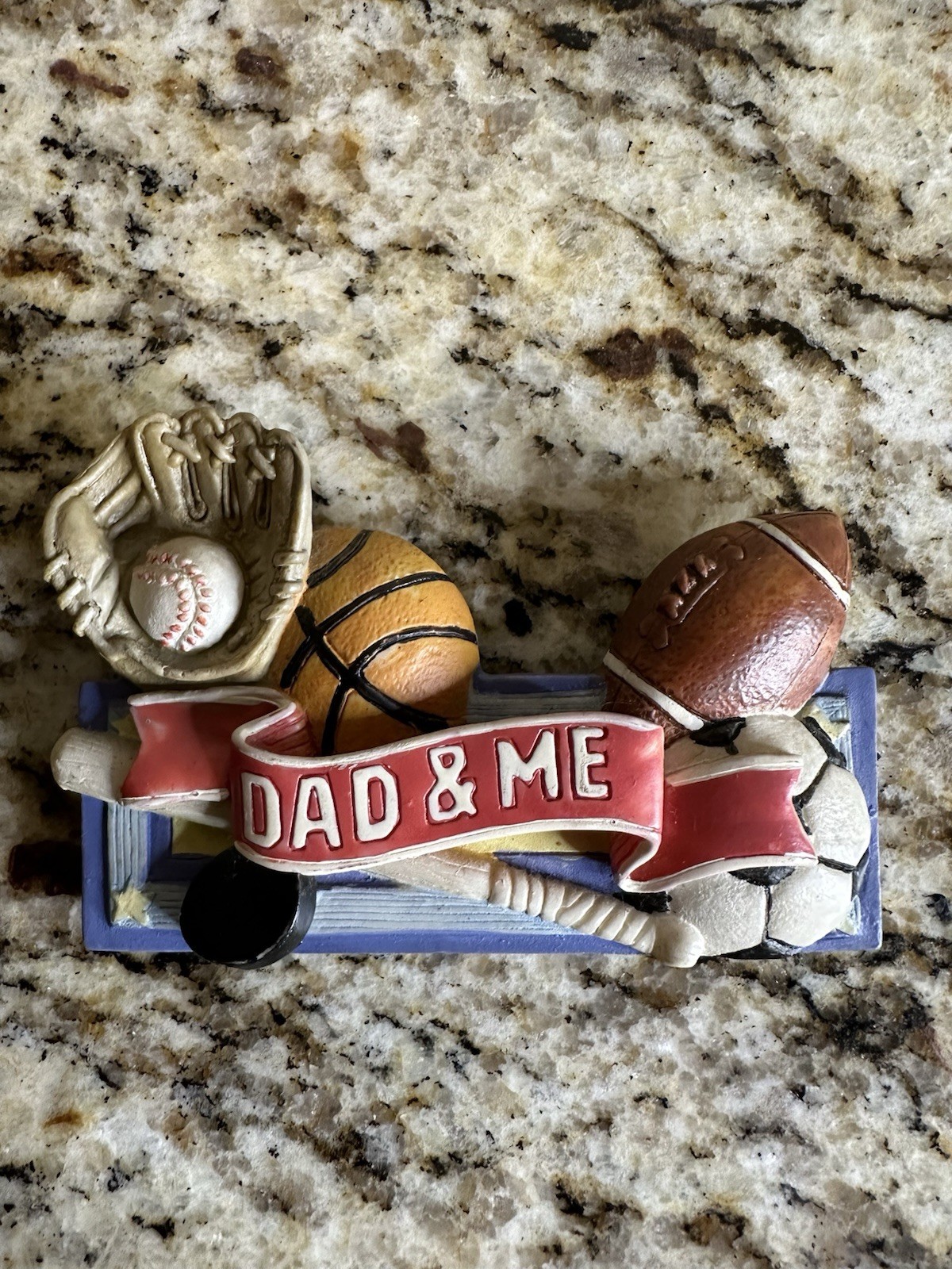 Dad And Me Sports Magnet