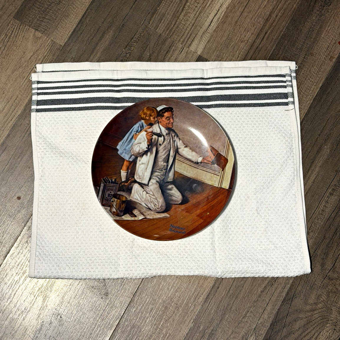 Knowles Norman Rockwell Limited Edition 8.5\