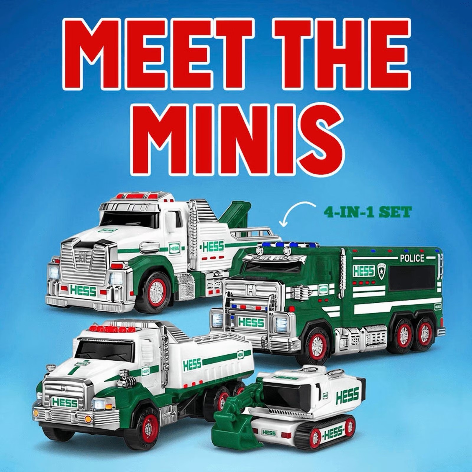 Brand New 2026 Hess Mini Toy Truck Collection - America 250 Sold Out Edition Brand New 2026 Hess Mini Toy Truck Collection - America 250 Sold Out Edition