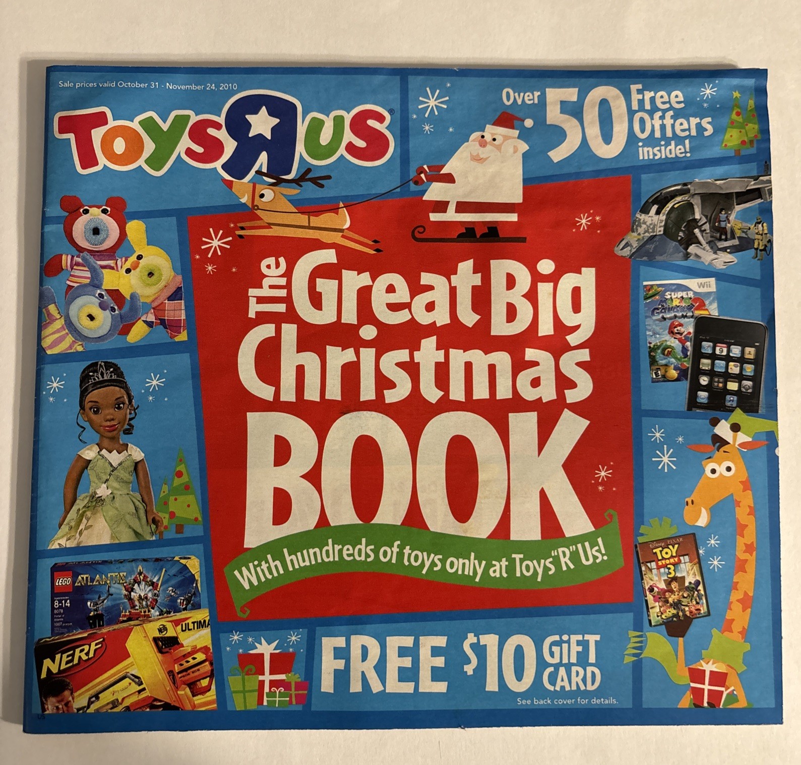 Toys R Us 2010 The Great Big Christmas Book Catalog