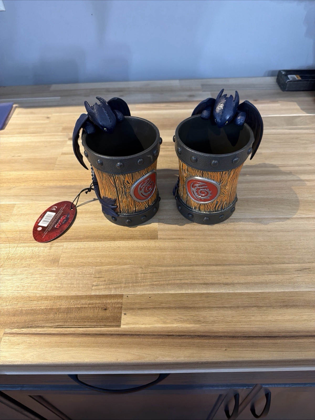 2 How to Train Your Dragon Arena Live Spectacular Toothless Mug Cups Ultra Rare 