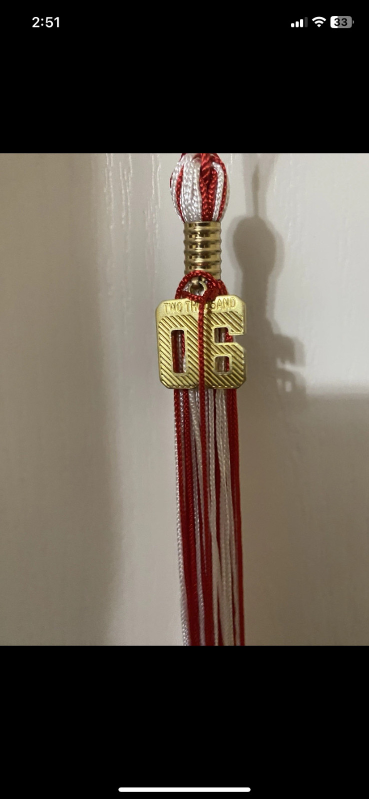 Loganville Red Devils Tassle From Class of 2006 Loganville Georgia LHS Vintage Loganville Red Devils Tassle From Class of 2006 Loganville Georgia LHS Vintage
