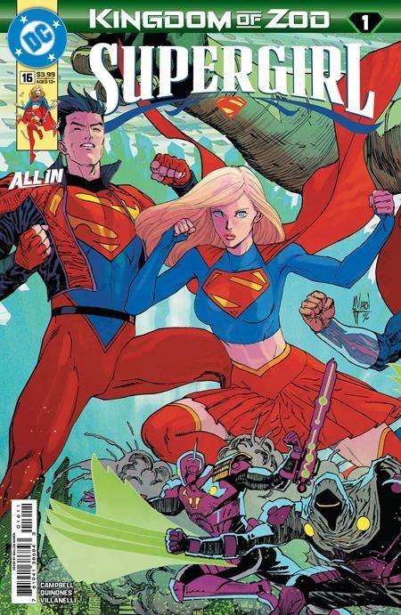 SUPERGIRL #16 CVR A GUILLEM MARCH CONNECTING (KINGDOM OF ZOD) DC Comics 2026