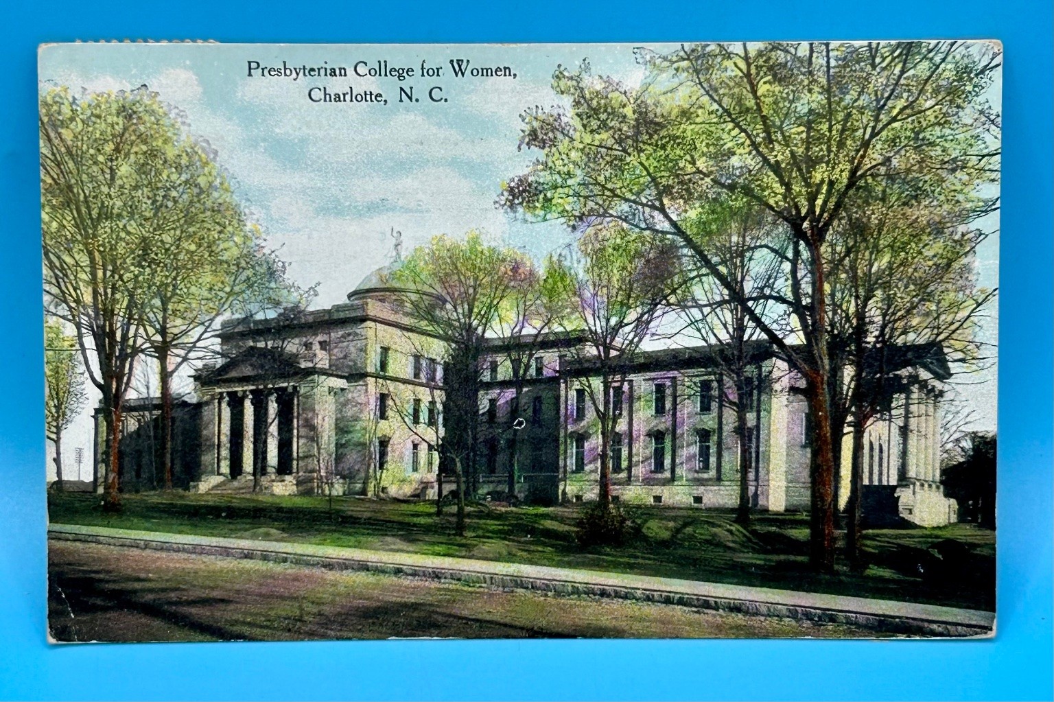 1910 Presbyterian College for Women Charlotte NC Postcard Kress 1910 Presbyterian College for Women Charlotte NC Postcard Kress