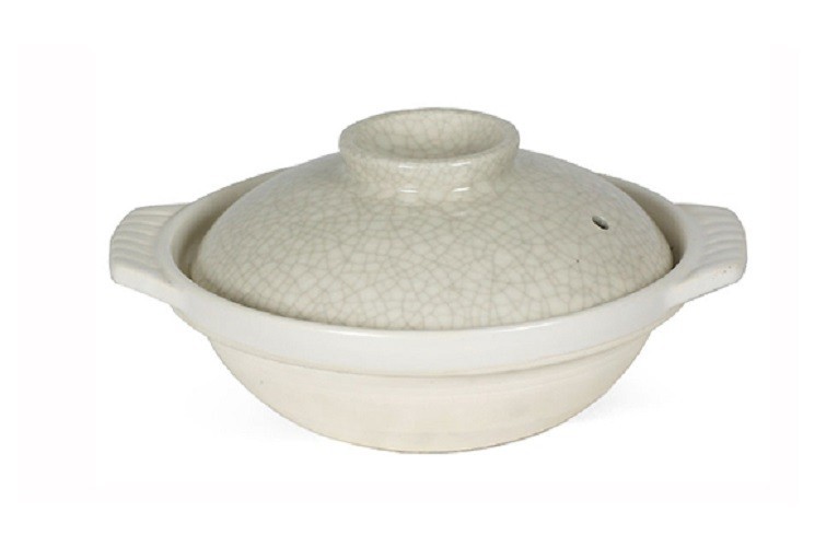 White Kannyu Donabe 9.75\
