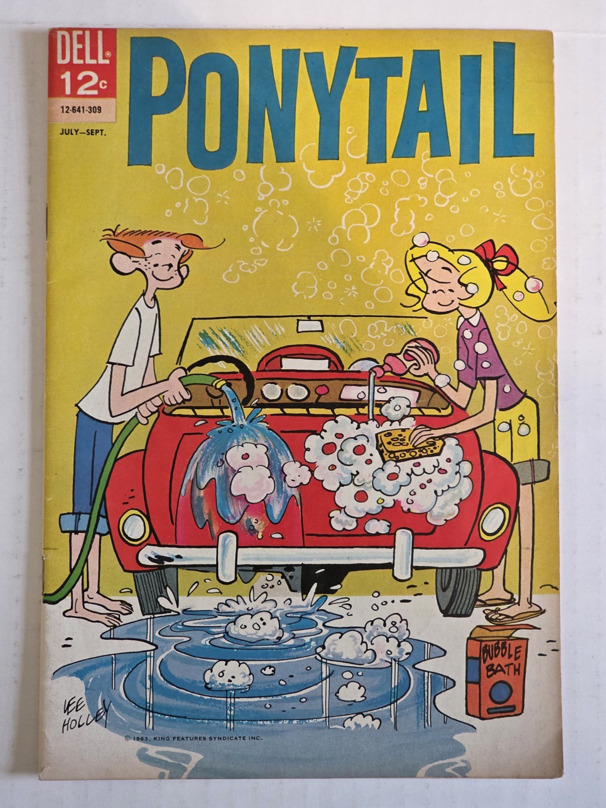 Ponytail #3 FN+ Dell Humor, Lee Holley VG Silver Age Teen Higher Grade Ponytail #3 FN+ Dell Humor, Lee Holley VG Silver Age Teen Higher Grade