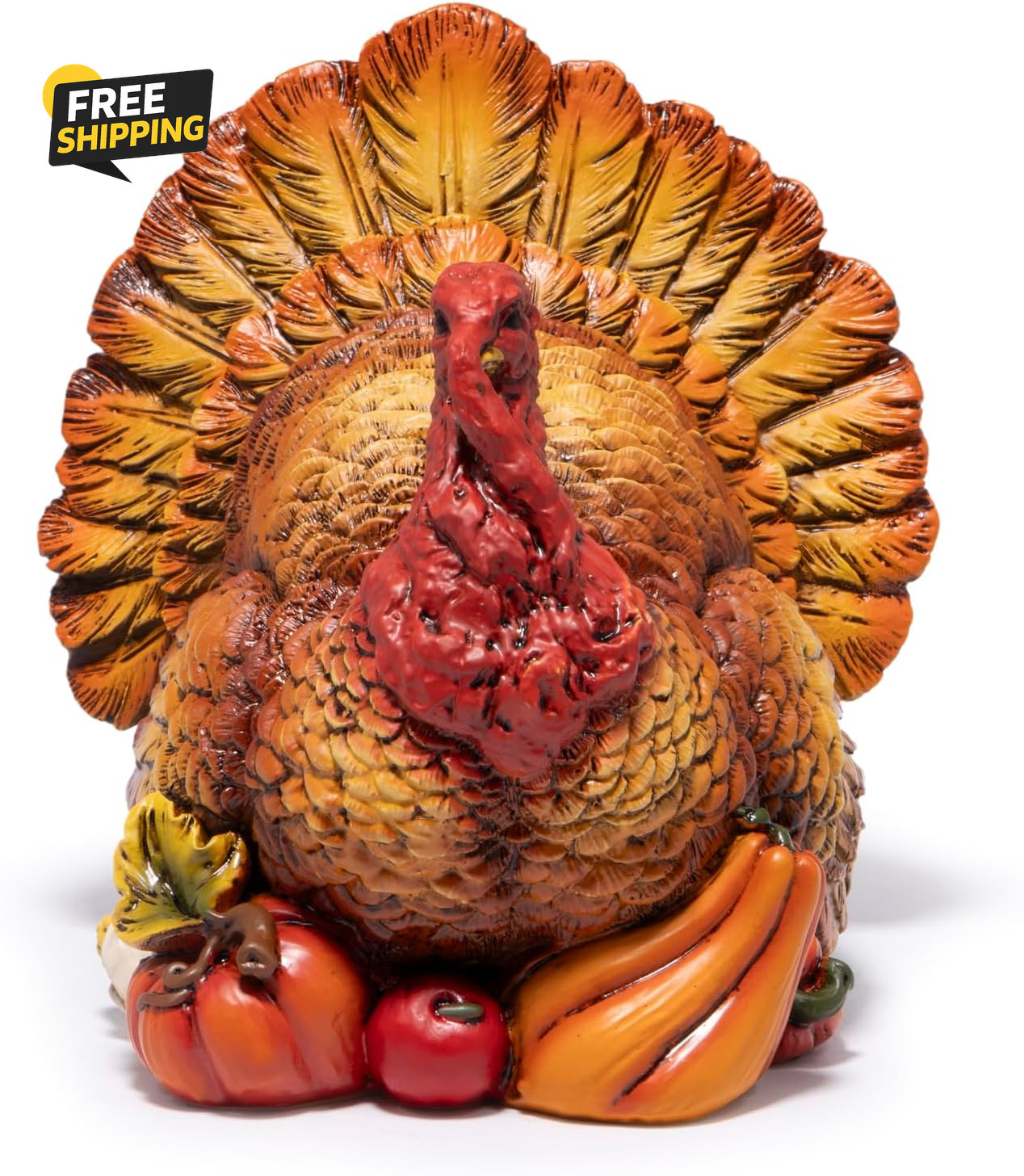 Thanksgiving Turkey Decoration,Fall Harvest Tabletop Centerpiece