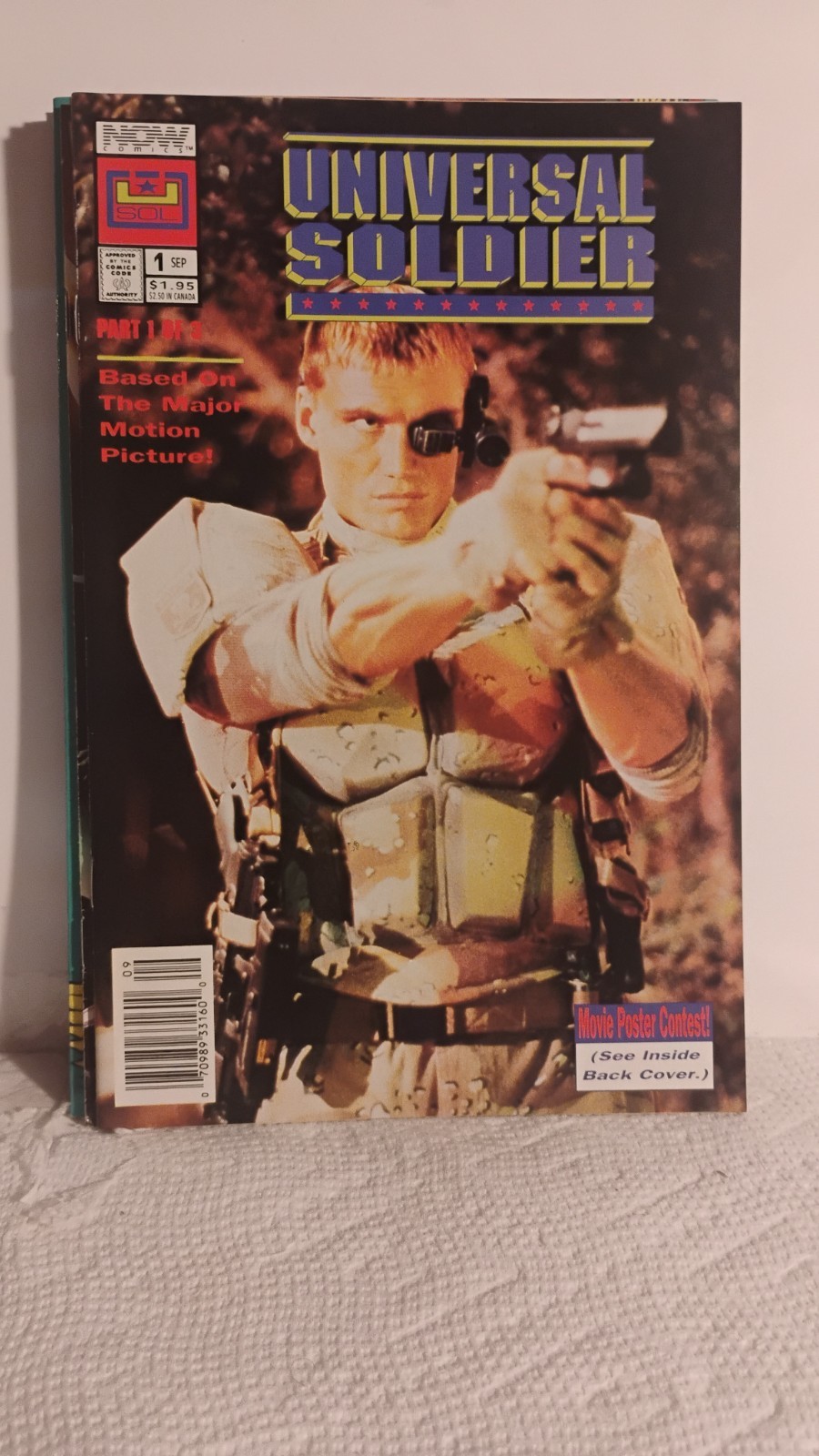 Universal Soldier # 1A,1B,2,3 (NOW Comics, 1992) VF or better Universal Soldier # 1A,1B,2,3 (NOW Comics, 1992) VF or better