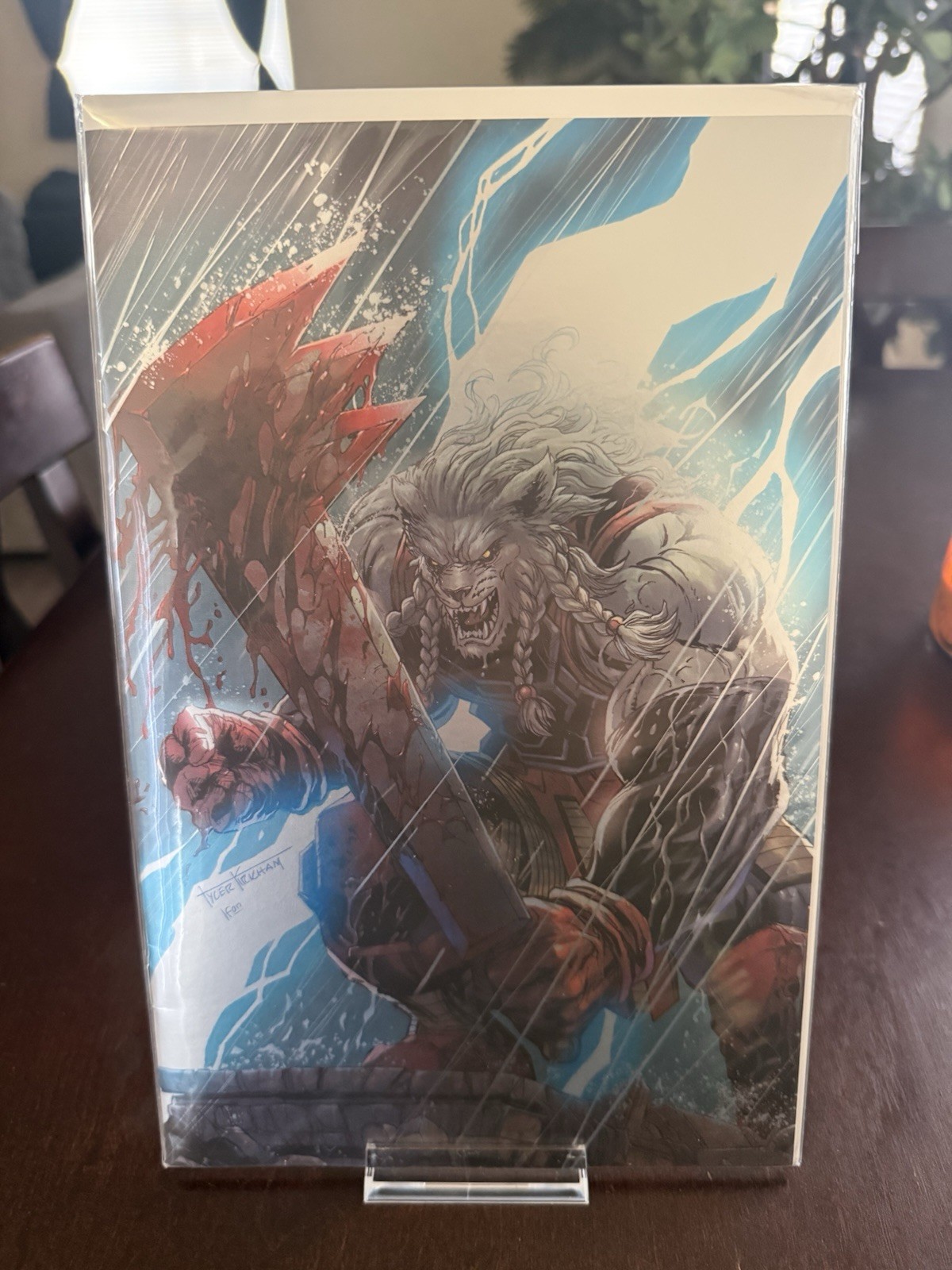 Invincible Universe: Battle Beast 2 Tyler Kirkham Virgin Foil Variant Near Mint