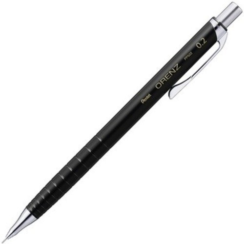 Pentel Mechanical Pencil Orenz 0.2mm Black XPP502-RA