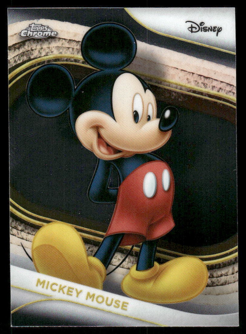 2025 Topps Chrome Disney #1 Mickey Mouse