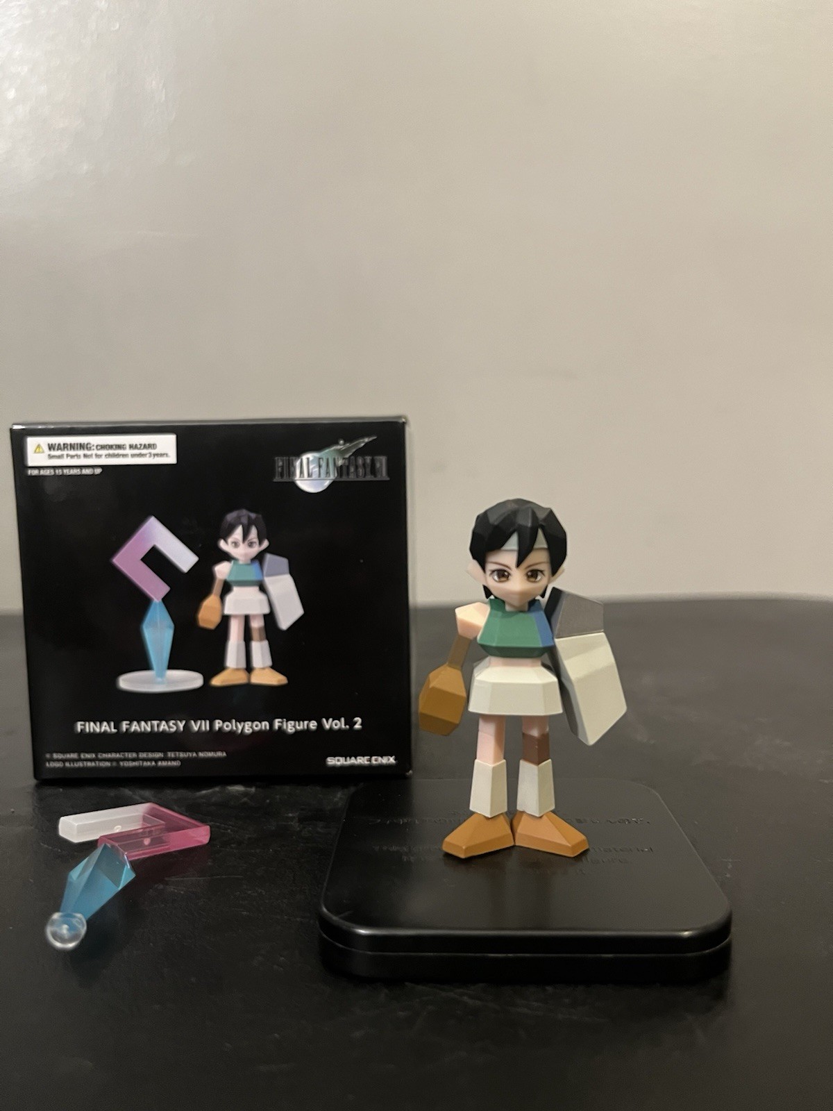 NEW Official Square Enix Final Fantasy VII Yuffie Kisaragi Polygon Mini Figure