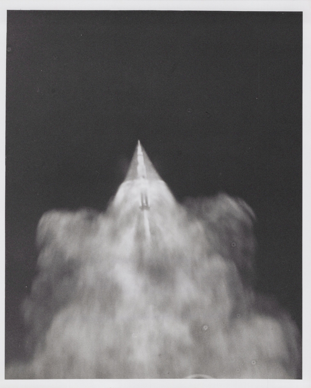 Apollo 11 Booster Rocket Separation Historic Launch 1969 - Original NASA Photo