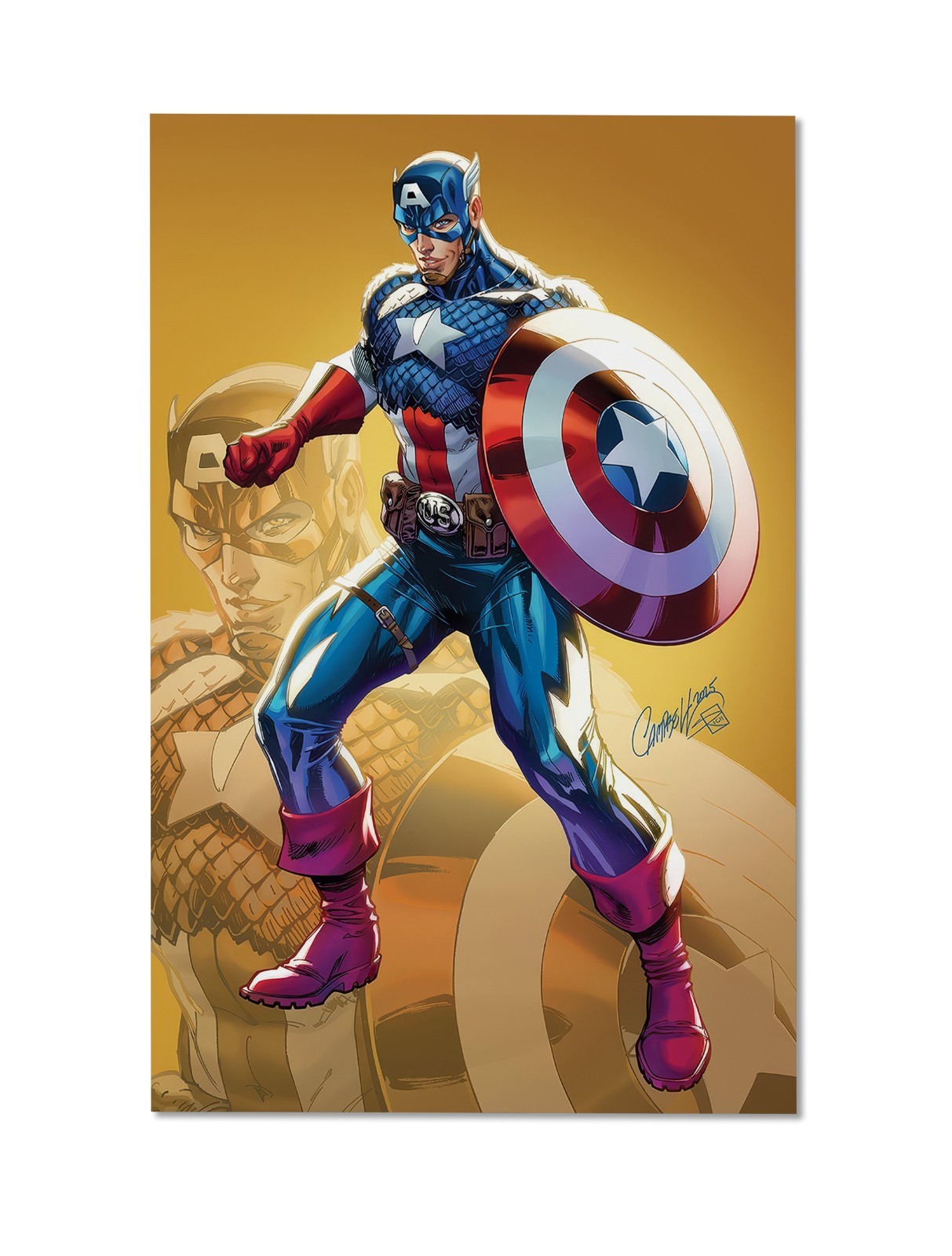 CAPTAIN AMERICA: AN UNTOLD ORIGIN Premium Giclee Print 11\