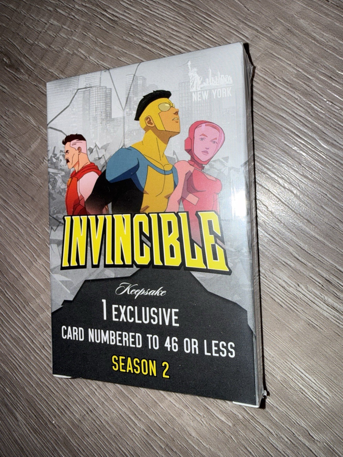 NYCC 2026 Invincible Keepsake Season 2 Exclusive Guaranteed /46 or less Sealed NYCC 2026 Invincible Keepsake Season 2 Exclusive Guaranteed /46 or less Sealed