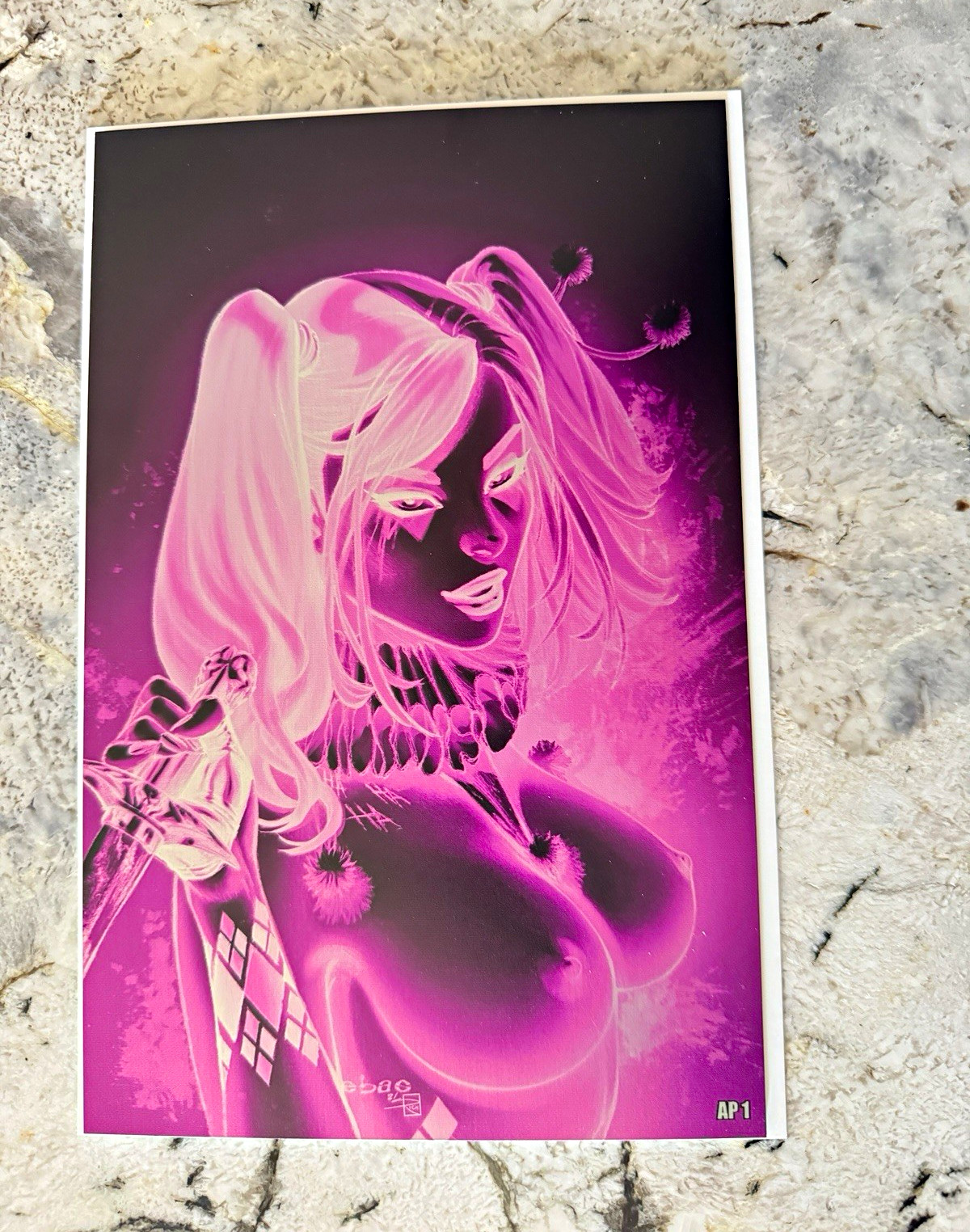 Hardlee Thinn Harley Quinn AP1 Single Issue Counterpoint Clare McDonald metal cv