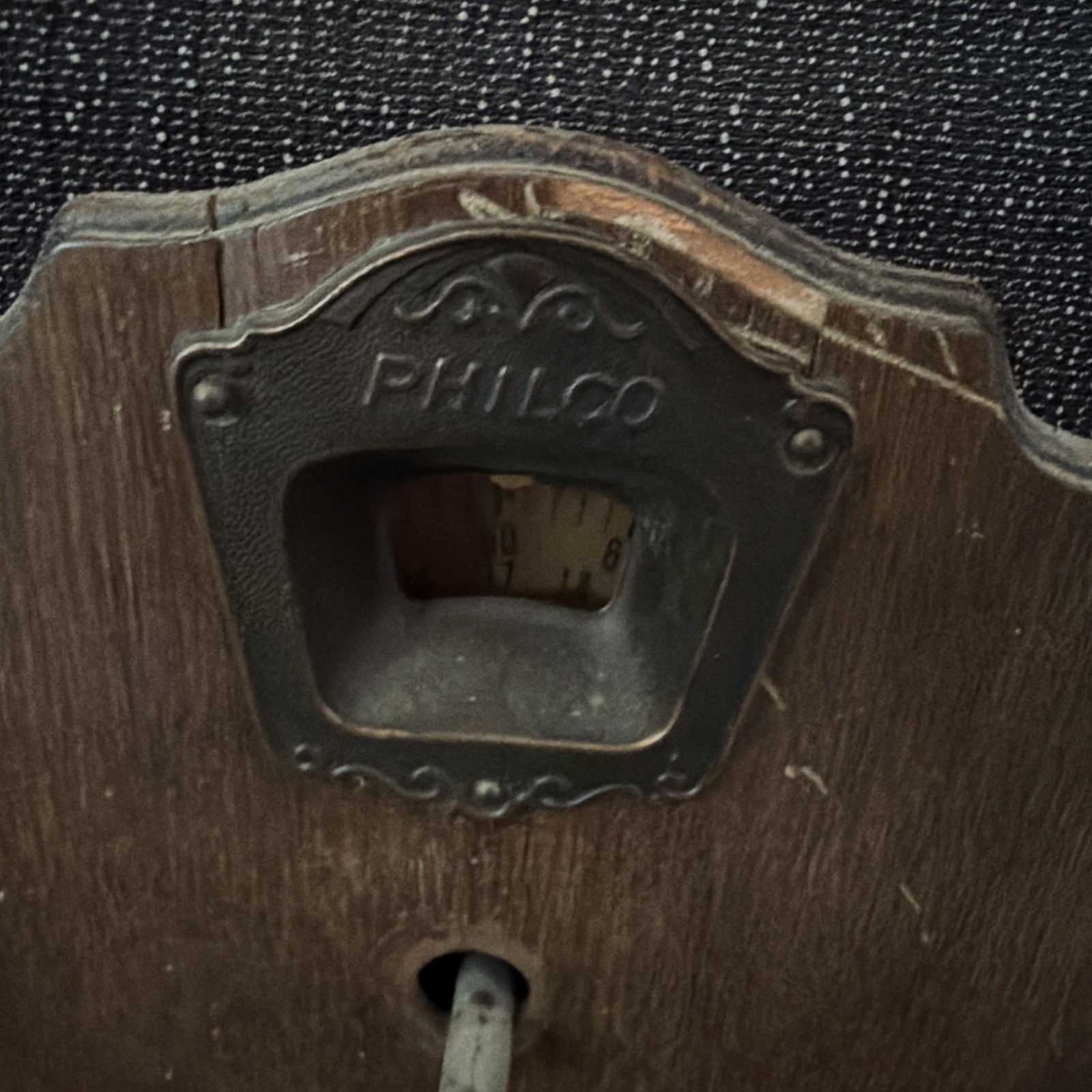 VINTAGE Antique Philco Model 60 Cathedral Tube Radio Untested AS IS